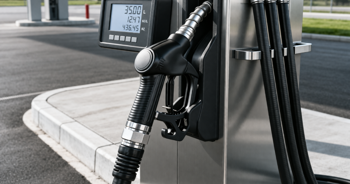 Moderní výdejní technologie pro pohonné hmoty a AdBlue na firemní čerpací stanici