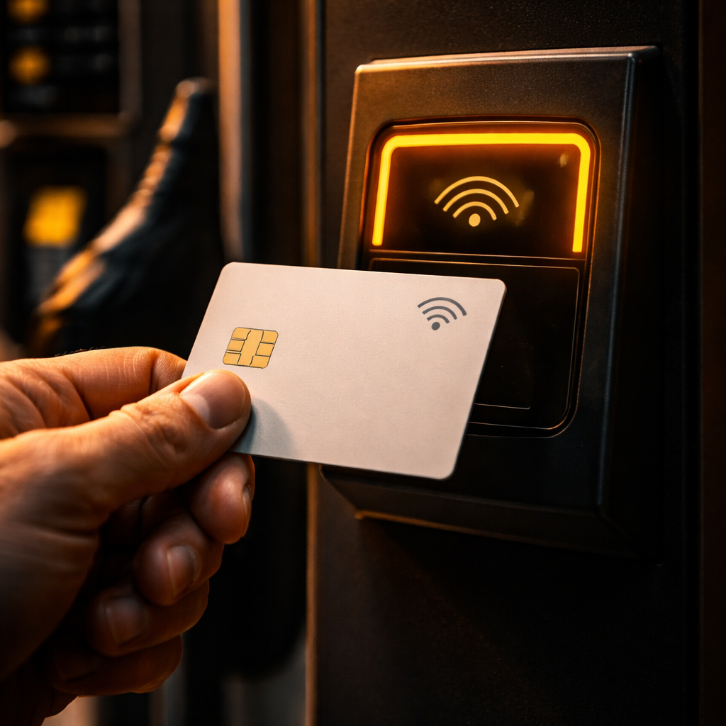 Bezkontaktní RFID karta pro autorizaci tankování na samoobslužné čerpací stanici FuelingBest