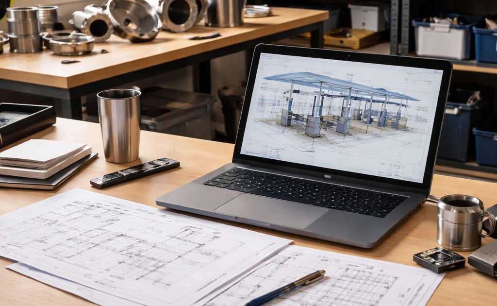 Technická projektová dokumentace a plánování povolení výstavby firemní čerpací stanice
