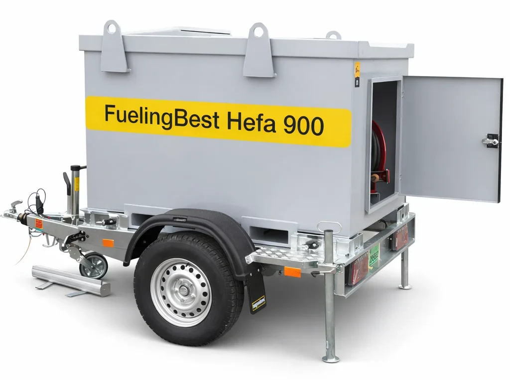 ADR a převoz nafty – mobilní výdejní nádrž FuelingBest Hefa 900 s SPZ